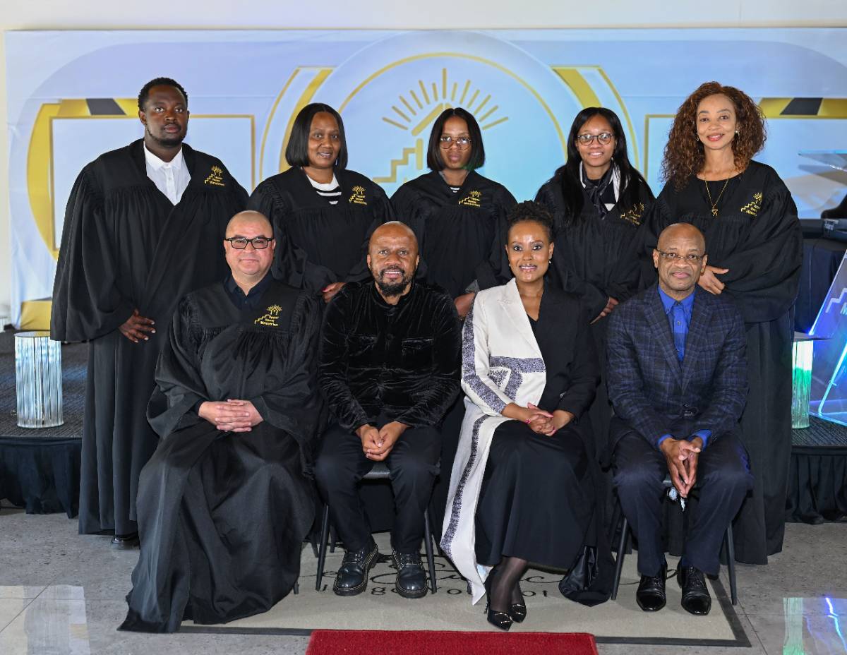 Clergy and leadership in ceremonial robes